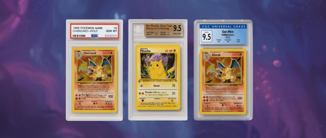 Pokémon karty PSA